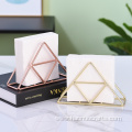 Modern simple triangular paper towel holder